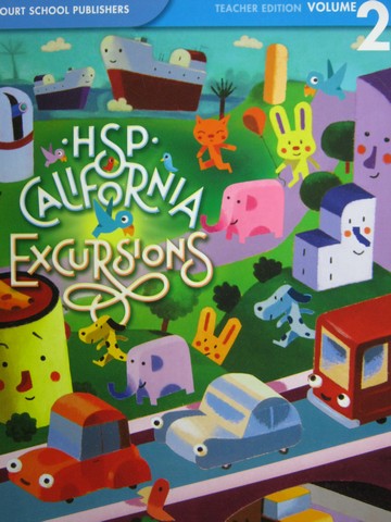 (image for) California Excursions K-2 TE (CA)(TE)(Spiral) by Beck, Farr,