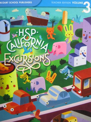 (image for) California Excursions K-3 TE (CA)(TE)(Spiral) by Beck, Farr,