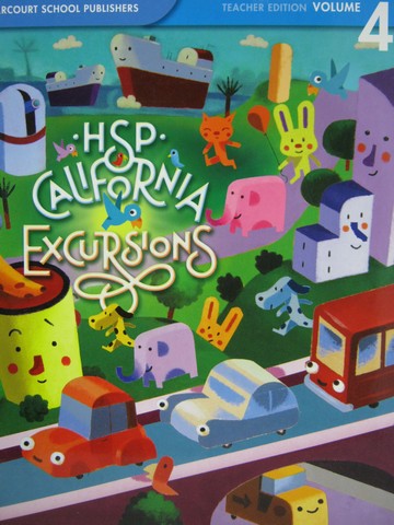 (image for) California Excursions K-4 TE (CA)(TE)(Spiral) by Beck, Farr,
