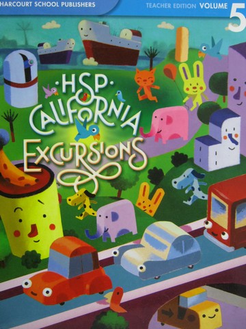 (image for) California Excursions K-5 TE (CA)(TE)(Spiral) by Beck, Farr,