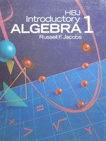 (image for) HBJ Introductory Algebra 1 (H) by Russell F Jacobs