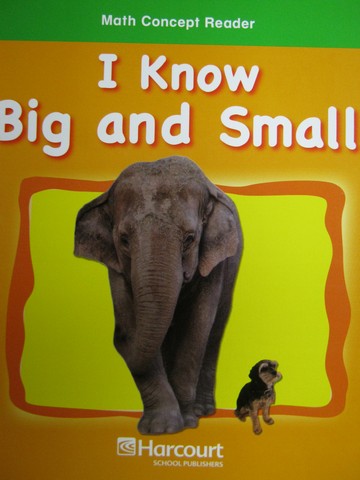 (image for) Math Concept Reader I Know Big & Small (P) by Susan Nations