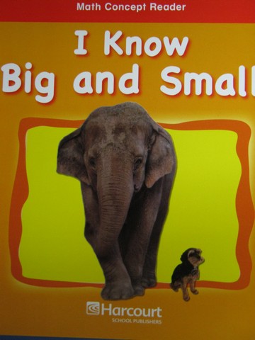 (image for) Math Concept Reader I Know Big & Small (P) by Susan Nations