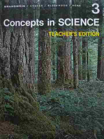 Concepts in Science 3 TE (TE)(H) by Brandwein, Cooper, (image for) Concepts in Science 3 TE (TE)(H) by Brandwein, Cooper,