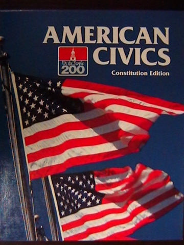 (image for) American Civics Constitution Edition (H) by Hartley & Vincent