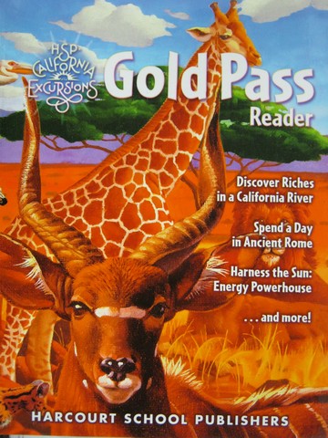 (image for) California Excursions 6 Gold Pass Reader (CA)(P) by Beck, Farr,
