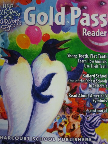 (image for) California Excursions 1 Gold Pass Reader (CA)(P)
