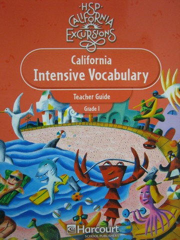 (image for) California Excursions 1 Intensive Vocabulary TG (CA)(TE)(Spiral)