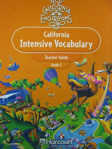 (image for) California Excursions 3 Intensive Vocabulary TG (CA)(TE)(Spiral)