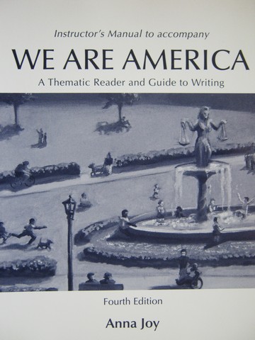 (image for) We Are America 4th Edition IM (TE)(P) by Anna Joy
