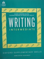 (image for) Oxford Supplementary Skills Writing Intermediate (P) by Boutin,