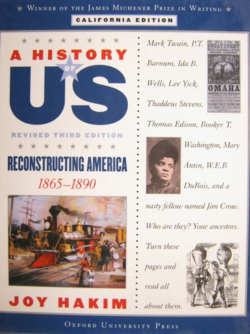 (image for) A History of US Revised 3rd Edition Book 7 (CA)(H) by Joy Hakim