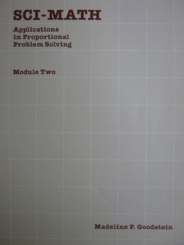 (image for) Sci-Math Module 2 (P) by Madeline P Goodstein