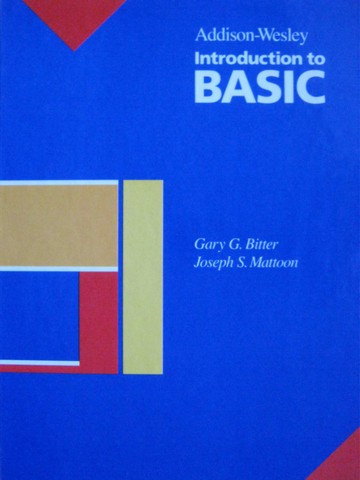 (image for) Introduction to BASIC (H) by Gary G Bitter