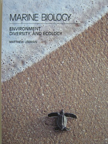 (image for) Marine Biology Environment Diversity & Ecology (H) by Lerman