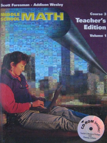 (image for) Middle School Math Course 3 TE Volume 1 (TE)(H) by Charles,