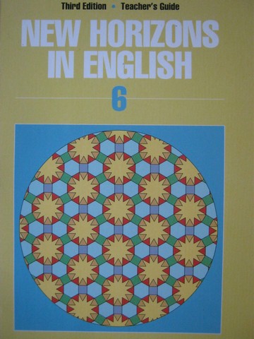 (image for) New Horizons in English 6 3rd Edition TG (TE)(P) by Walker