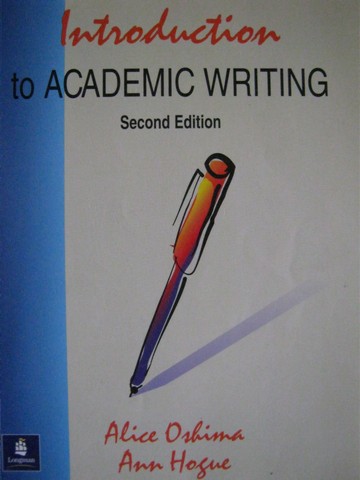 (image for) Introduction to Academic Writing 2nd Edition (P) by Oshima,