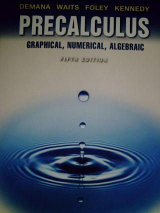 (image for) Precalculus Graphical Numerical Algebraic 5th Edition (H)