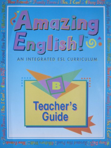(image for) Amazing English! B Teacher's Guide (TE)(Spiral) by Luja,