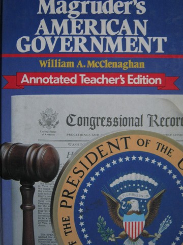 (image for) Magruder's American Government 1987 ATE (TE)(H) by McClenaghan