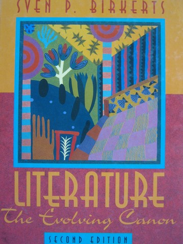 (image for) Literature The Evolving Canon 2nd Edition (H) by Sven Birkerts