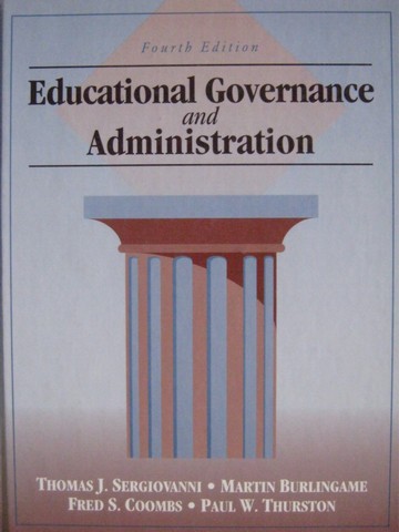 (image for) Educational Governance & Administration 4th Edition (H)