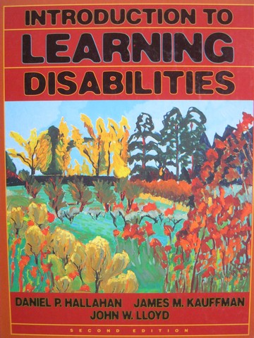 (image for) Introduction to Learning Disabilities 2nd Edition (H)