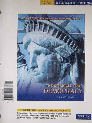 (image for) Struggle for Democracy 9th Edition A La Carte Edition (P)
