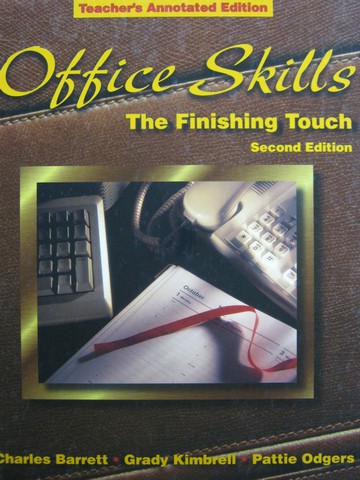 (image for) Office Skills The Finish Touch 2nd Edition TAE (TE)(H)
