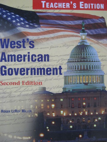 (image for) American Government 2nd Edition TE (TE)(H) by Roger LeRoy Miller