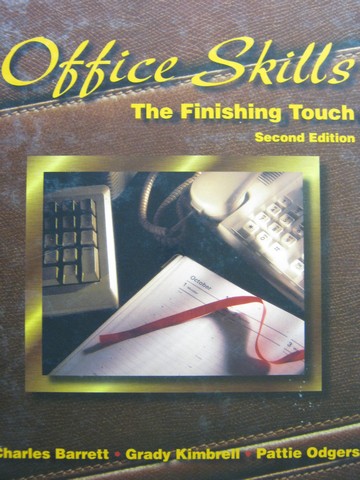 (image for) Office Skills The Finish Touch 2nd Edition (H) by Barrett,