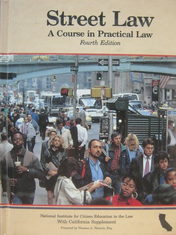 (image for) Street Law A Course in Practical Law 4th Edition (CA)(H)