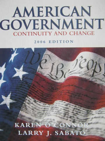 (image for) American Government Continuity & Change 2006 Edition (H)