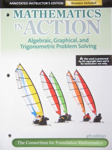 (image for) Mathematics in Action 4th Edition AIE (TE)(P) by Bertelle,