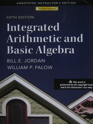 (image for) Integrated Arithmetic & Basic Algebra 5th Edition AIE (TE)(P)