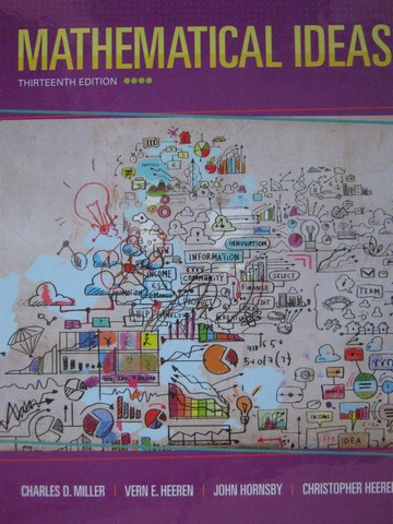 (image for) Mathematical Ideas 13th Edition (H) by Miller, Heeren, Hornsby,