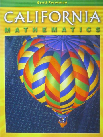 (image for) California Mathematics K (CA)(P) by Bennett, Croom, Long,