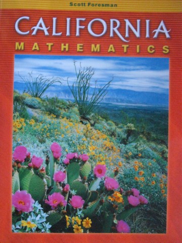 (image for) California Mathematics 1 (CA)(P) by Bennett, Croom, Long,