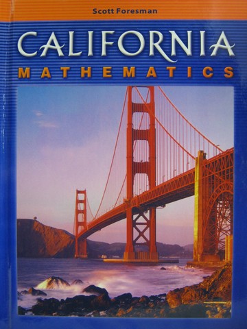 (image for) California Mathematics 6 (CA)(H) by Bennett, Groom, Long,