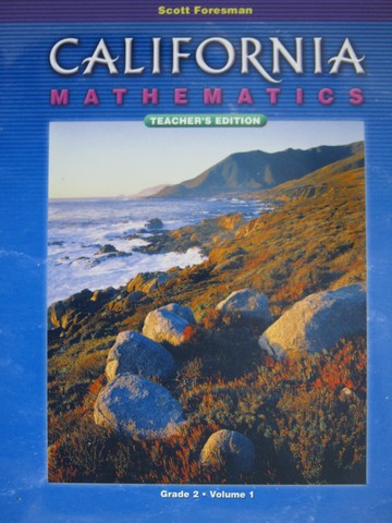 (image for) California Mathematics 2 TE Volume 1 (CA)(TE)(Spiral)