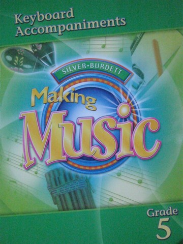 (image for) Making Music 5 Keyboard Accompaniments TE Part 2 (TE)(Spiral)