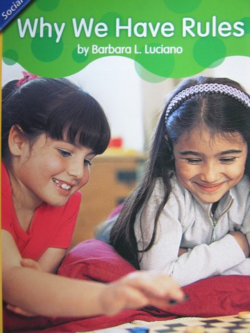 (image for) Why We Have Rules (P) by Barbara L Luciano