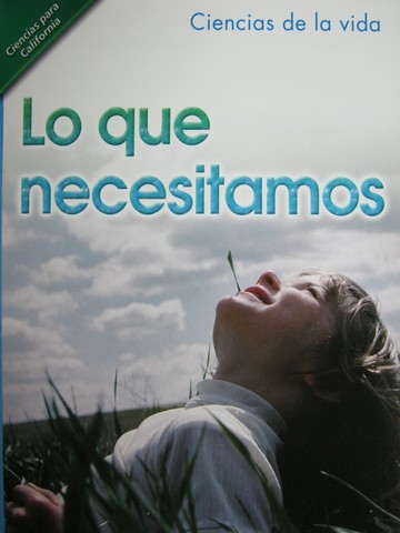(image for) Ciencias para California 1 Lo que necesitamos (CA)(P) by Luciano