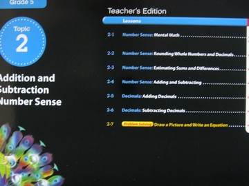 (image for) enVision Math California 5 Topic 2 TE (CA)(TE)(P)