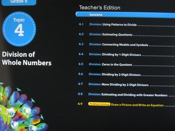 (image for) enVision Math California 5 Topic 4 TE (CA)(TE)(P)