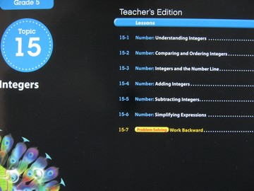 (image for) enVision Math California 5 Topic 15 TE (CA)(TE)(P)