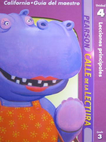 (image for) Calle de la Lectura 3.4 California TE (CA)(TE)(Spiral)