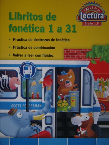 (image for) Calle de la Lectura 1.P Libritos de fonetica 1 a 31 (P)