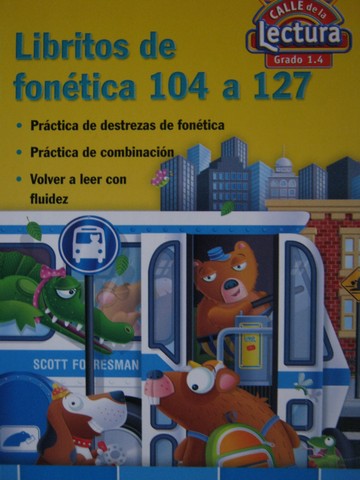 (image for) Calle de la Lectura 1.4 Libritos de fonetica 104 a 127 (P)